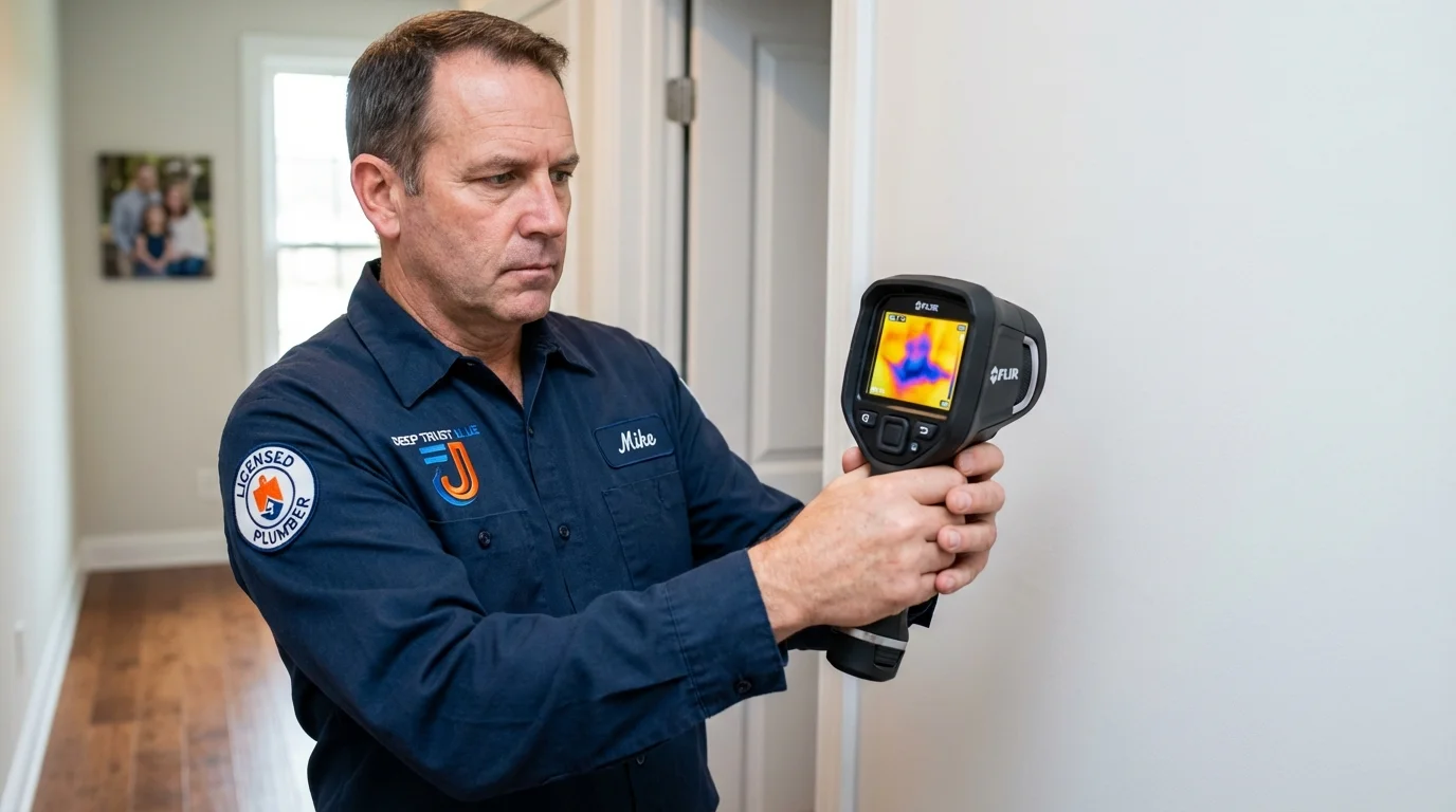 Thermal imaging leak detection by Johns Plumbing LLC in Buttonwillow